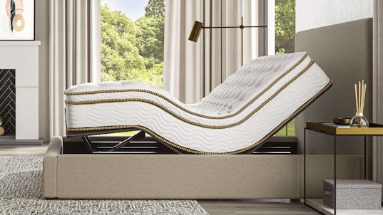 Saatva Adjustable Base Plus + Saatva Luxury Firm