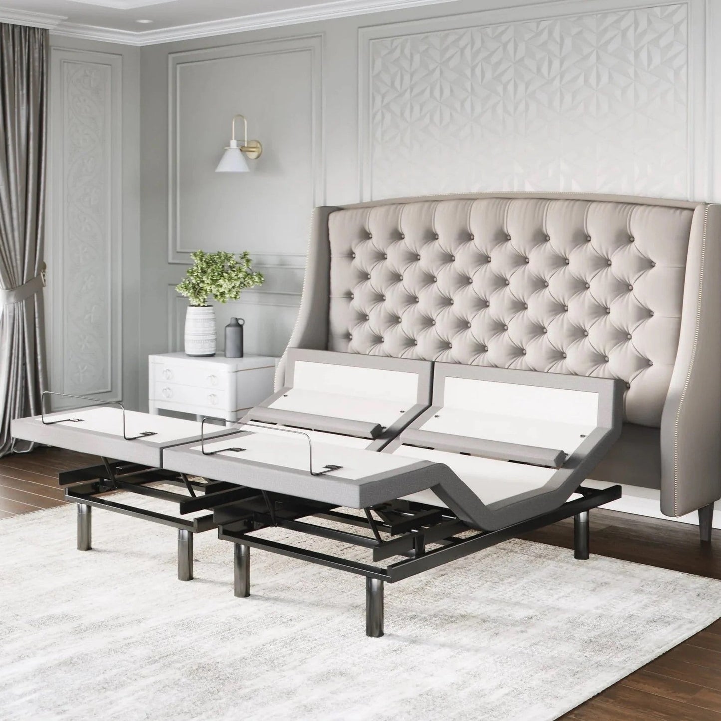 Platinum Series Adjustable Bed Base + Choice of Mattress Bundle bundle Sven & Son King No Mattress