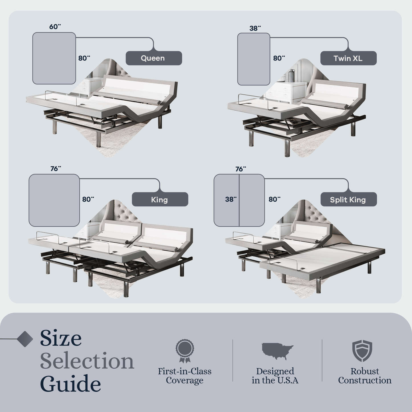Platinum Series Adjustable Bed Base + Choice of Mattress Bundle bundle SVEN & SON®