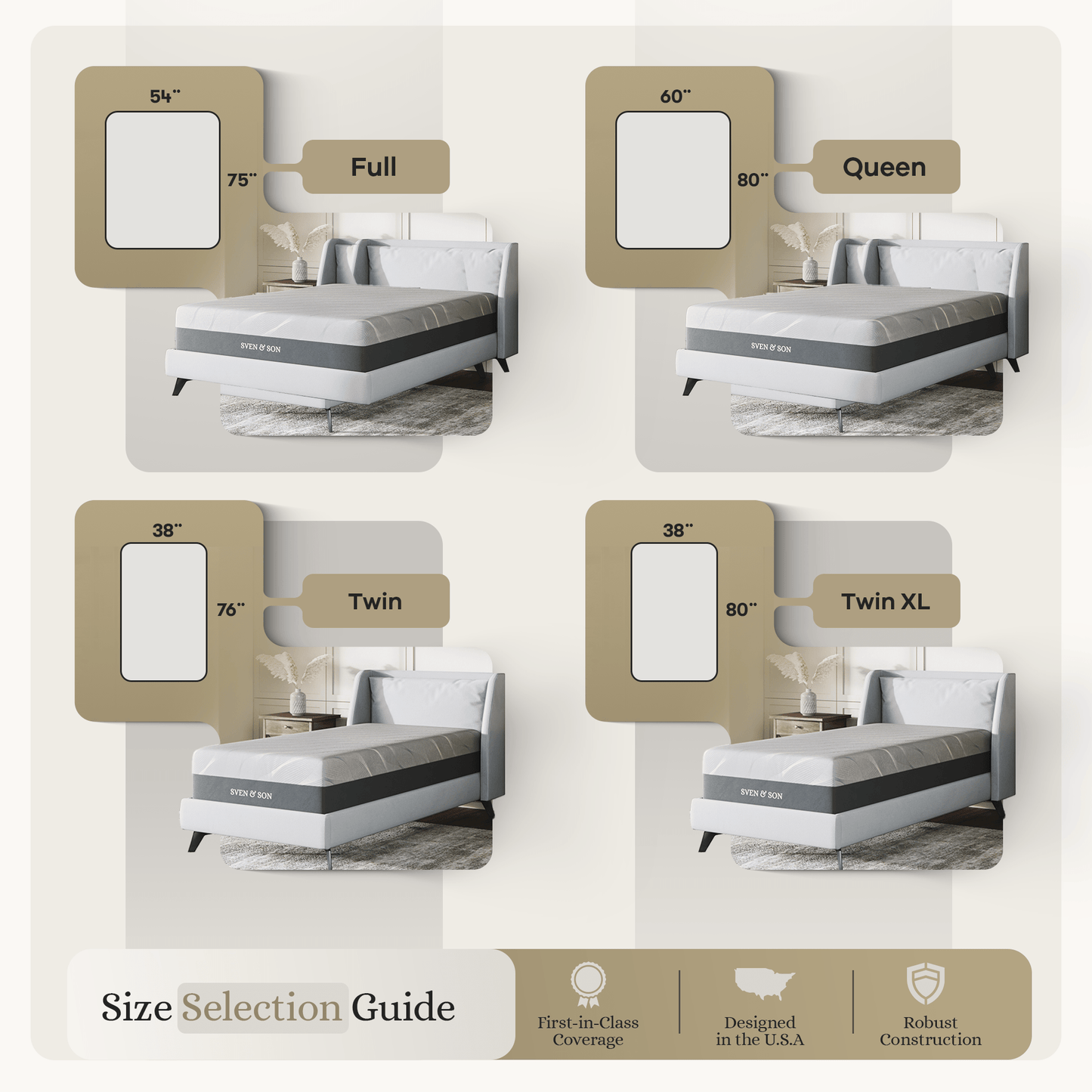 Signature 14" Hybrid Mattress mattress SVEN & SON®