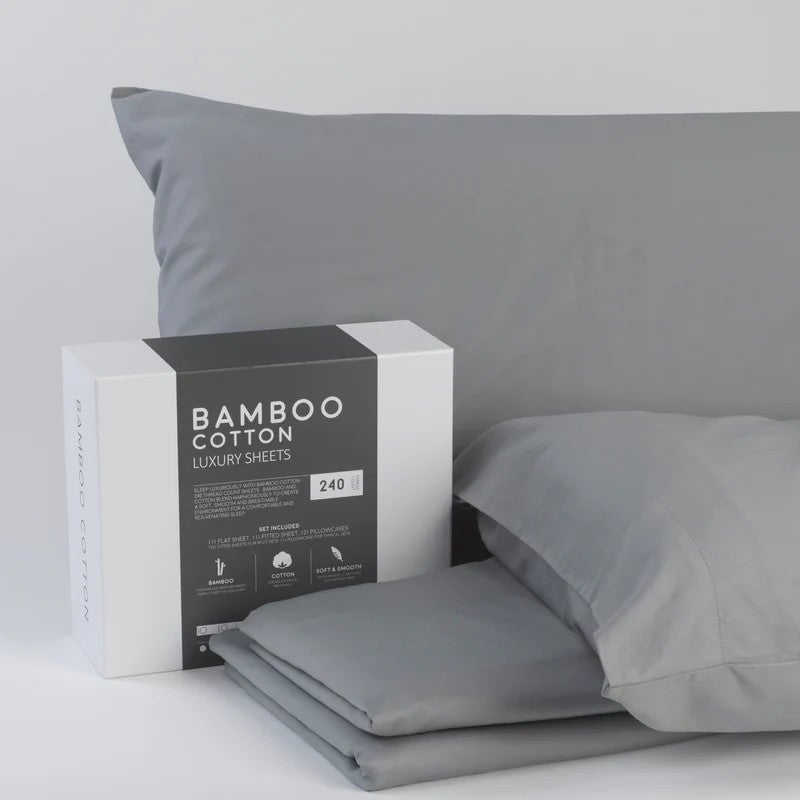 Bamboo Cotton Luxury Bed Sheets - Made with Viscose from Bamboo Bedding Sven & Son
