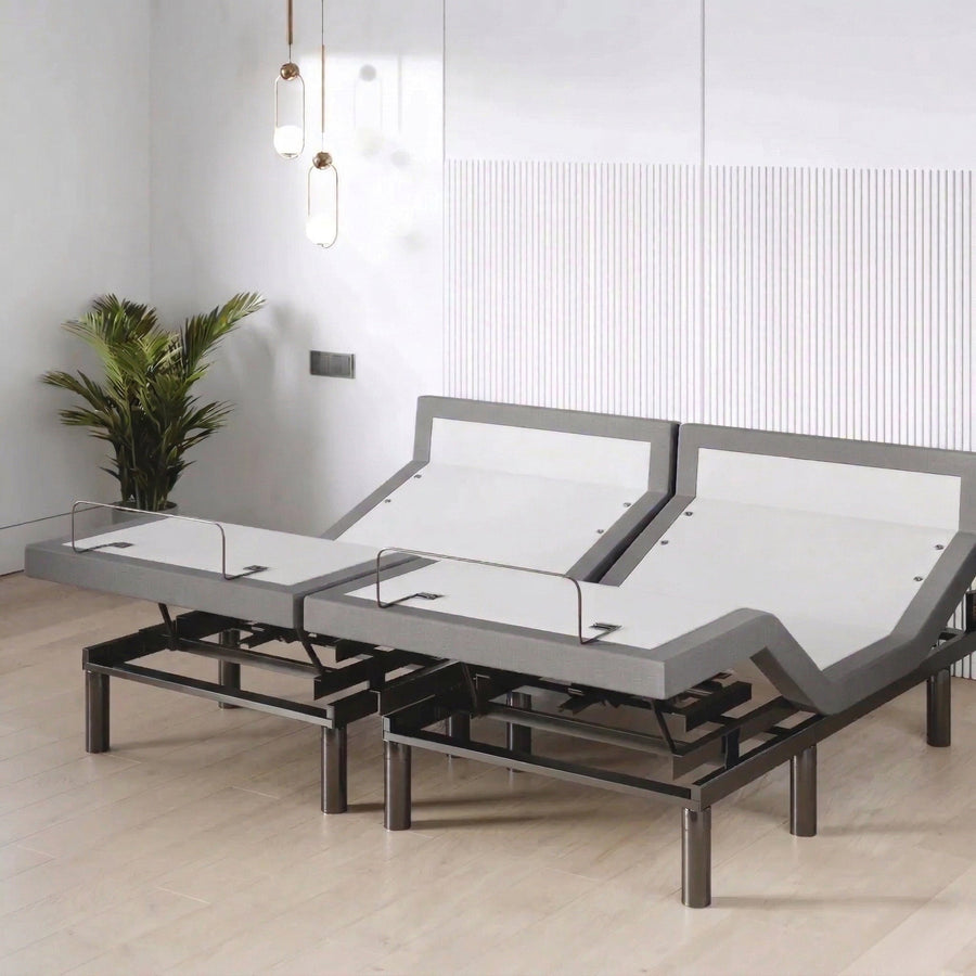 Harmony Series Adjustable Bed Frame + Choice of Mattress Bundle bundle Sven & Son King No Mattress