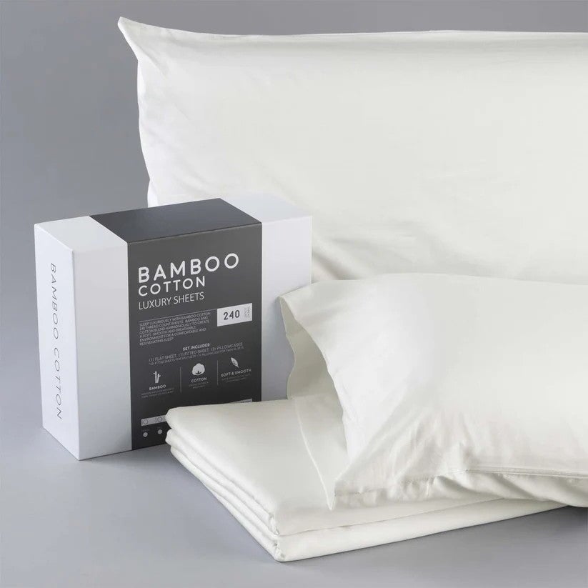 Bamboo Cotton Luxury Bed Sheets - Made with Viscose from Bamboo Bedding Sven & Son