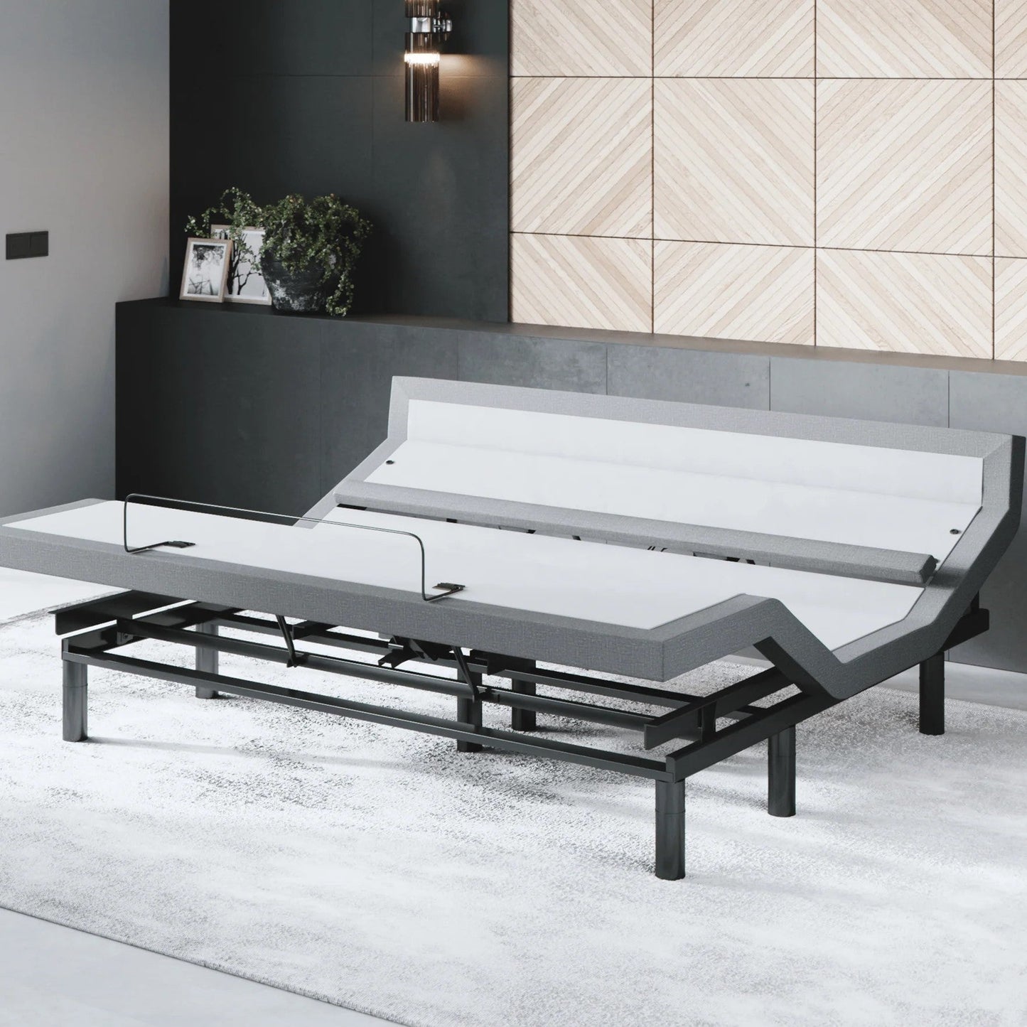 Bliss Series Adjustable Bed Base + Choice of Mattress Bundle bundle Sven & Son King No Mattress