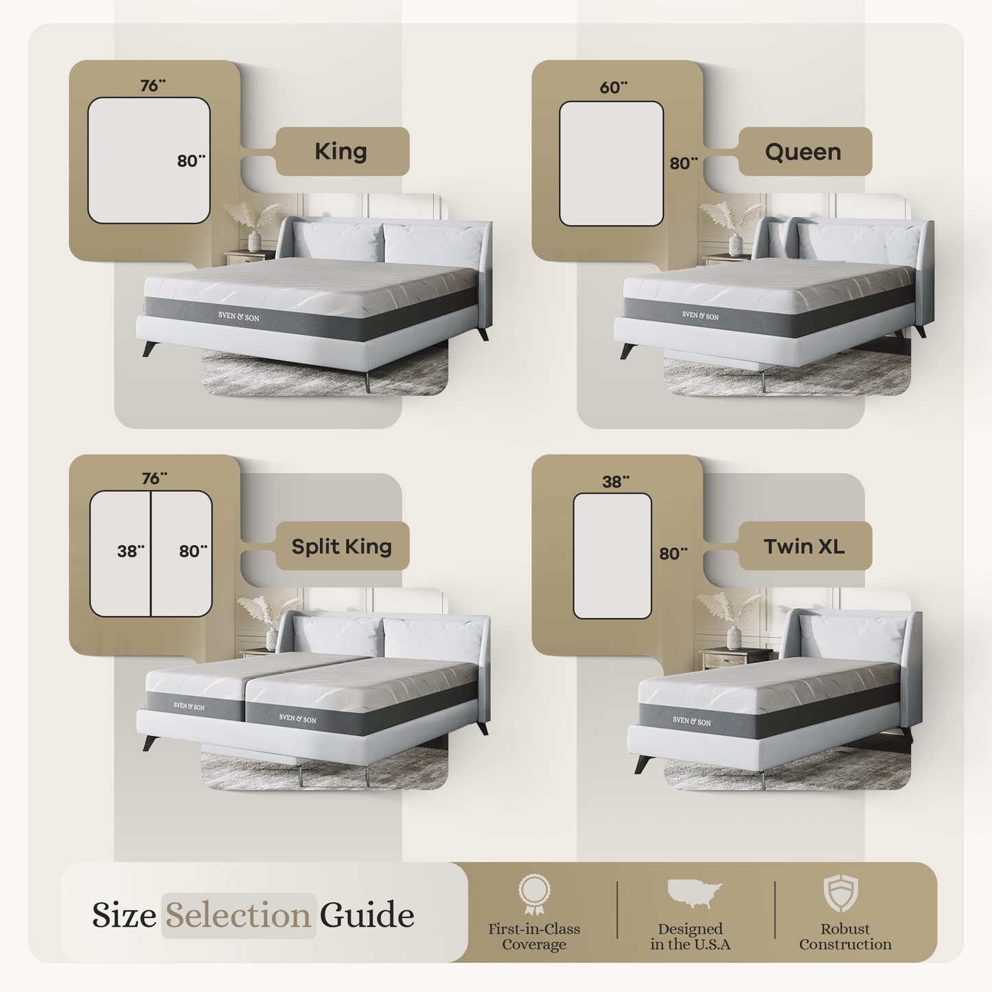 Signature 14" Hybrid Mattress mattress SVEN & SON®
