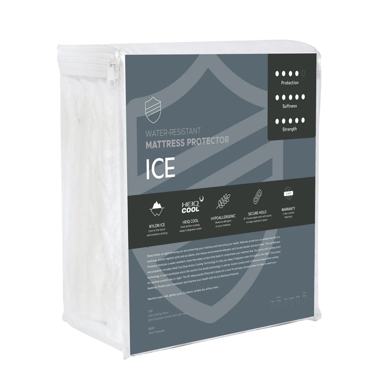 5-Sided Mattress Protector Bedding Sven & Son Twin