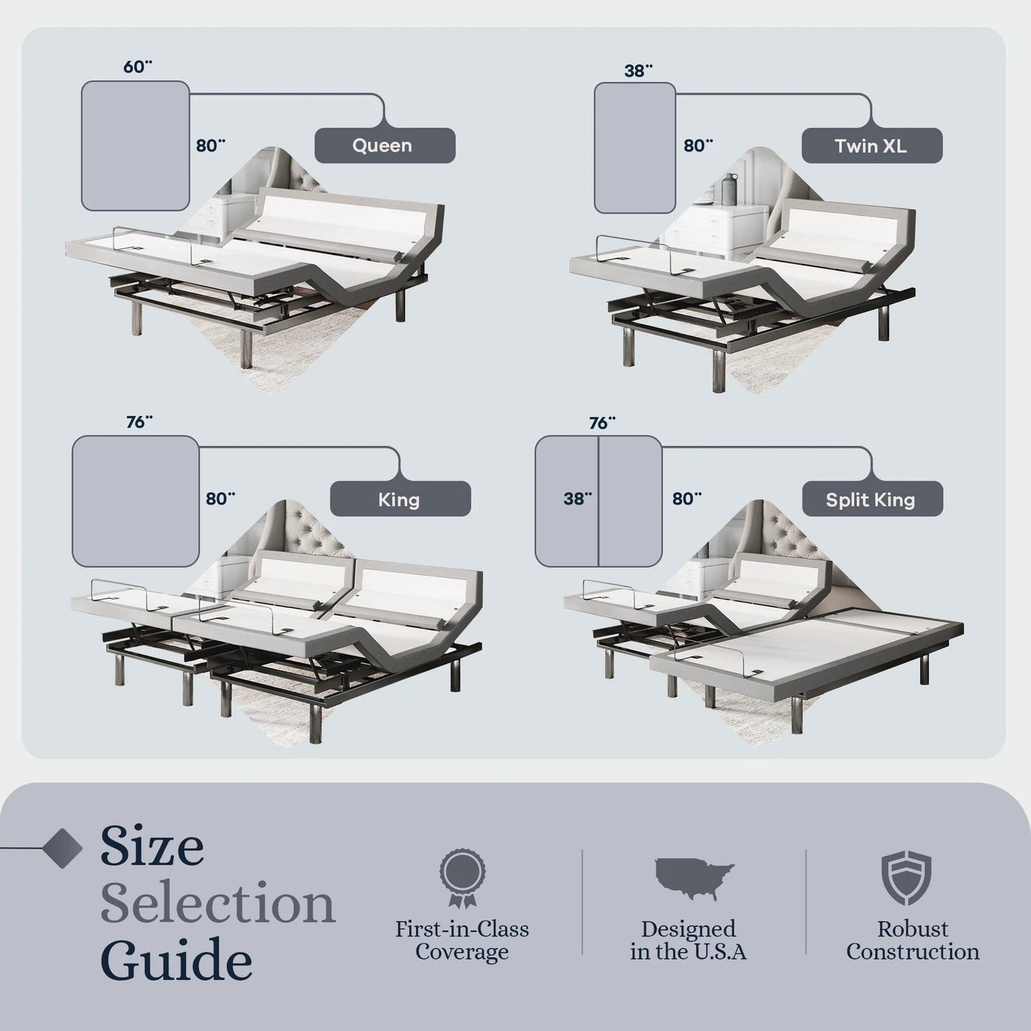Platinum Series Adjustable Bed Base + Choice of Mattress Bundle bundle Sven & Son