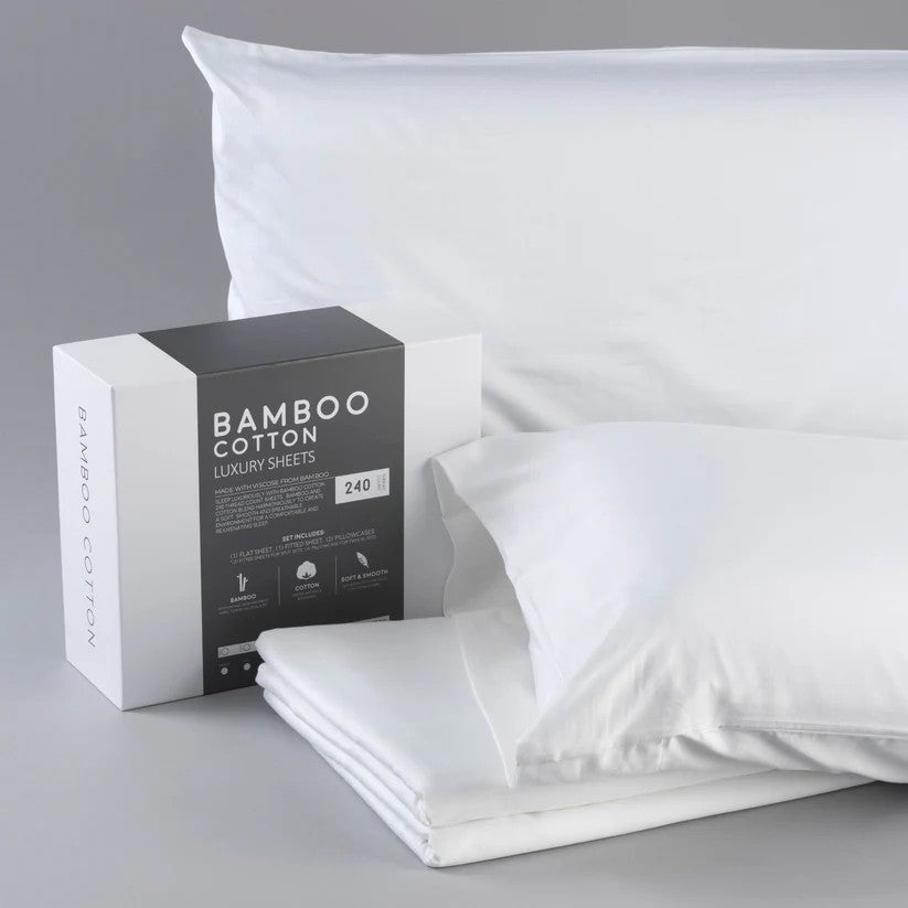 Bamboo Cotton Luxury Bed Sheets - Made with Viscose from Bamboo Bedding Sven & Son