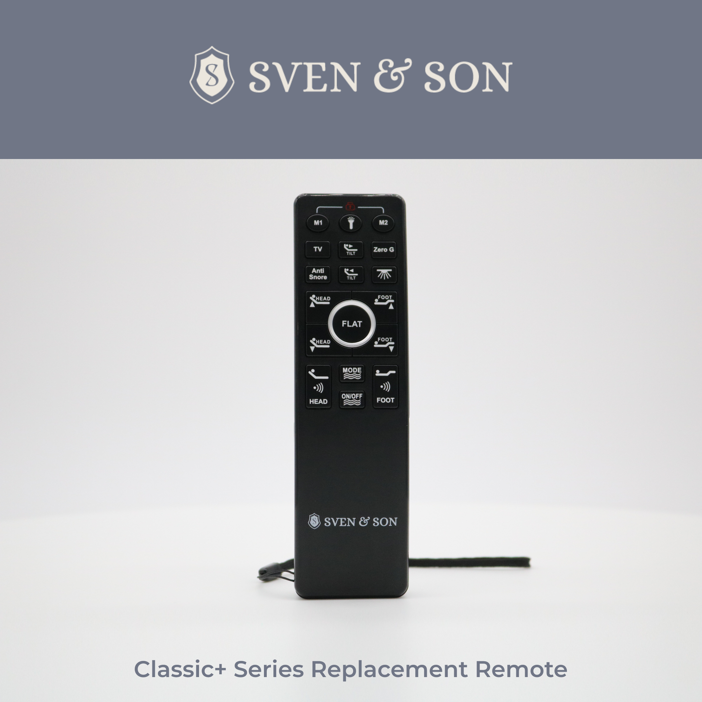 Sven & Son Replacement Remote SVEN & SON® Classic+ Head-Tilt