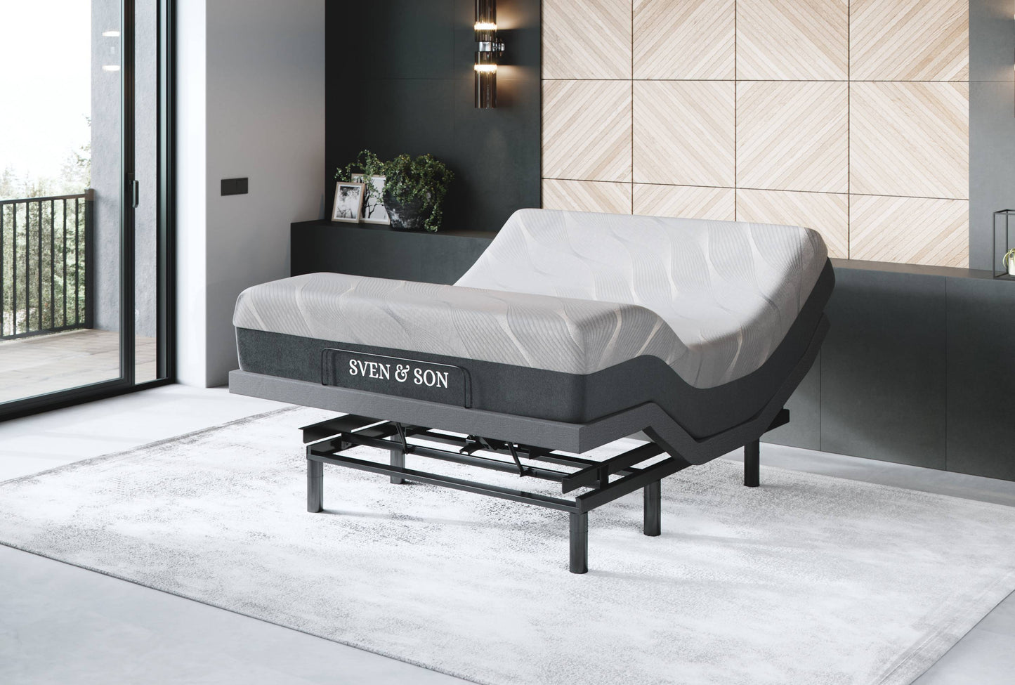 Bliss Series Adjustable Bed Base + Choice of Mattress Bundle bundle SVEN & SON®