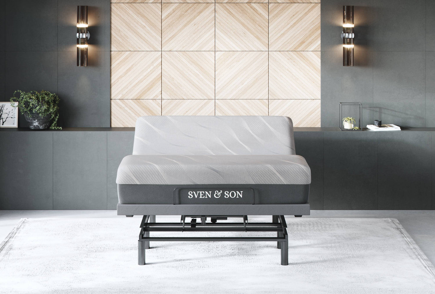 Bliss Series Adjustable Bed Base + Choice of Mattress Bundle bundle SVEN & SON®