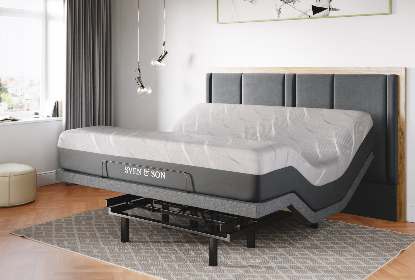 Classic Adjustable Bed Base + Mattress Bundle bundle Sven & Son