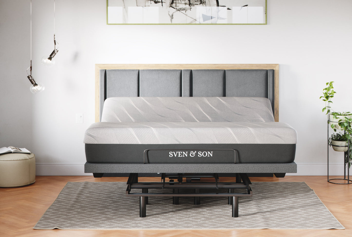 Classic Adjustable Bed Base + Mattress Bundle bundle Sven & Son
