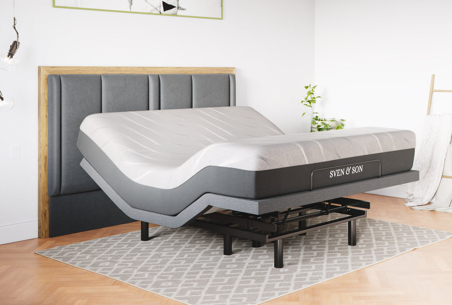 Classic Adjustable Bed Base + Mattress Bundle bundle Sven & Son