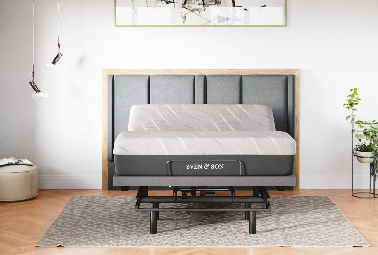 Classic Adjustable Bed Base + Mattress Bundle bundle Sven & Son