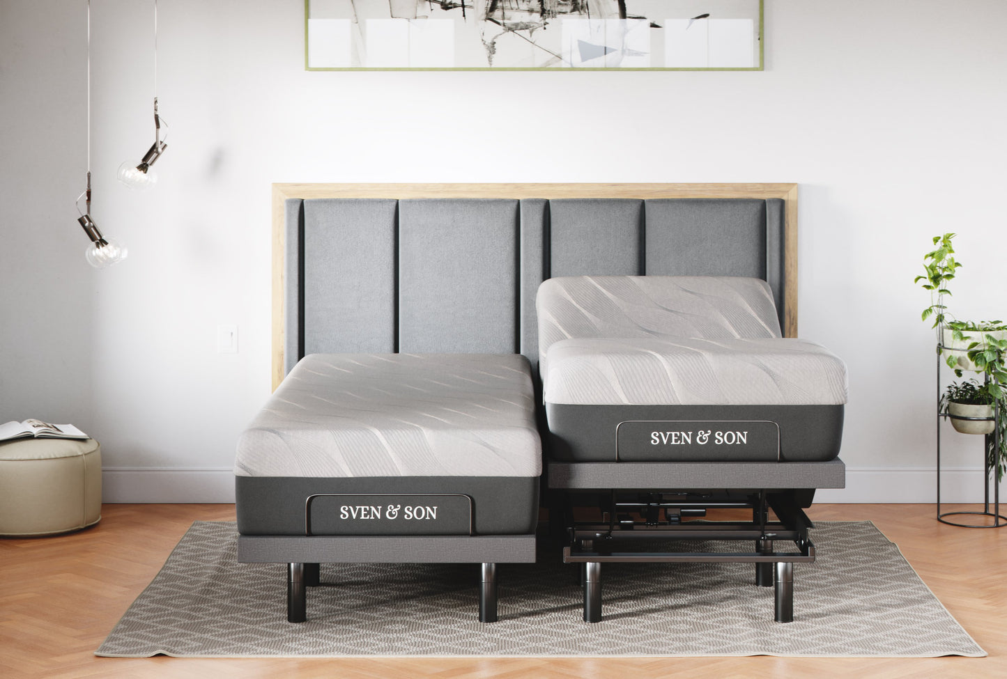 Classic Adjustable Bed Base + Mattress Bundle bundle Sven & Son