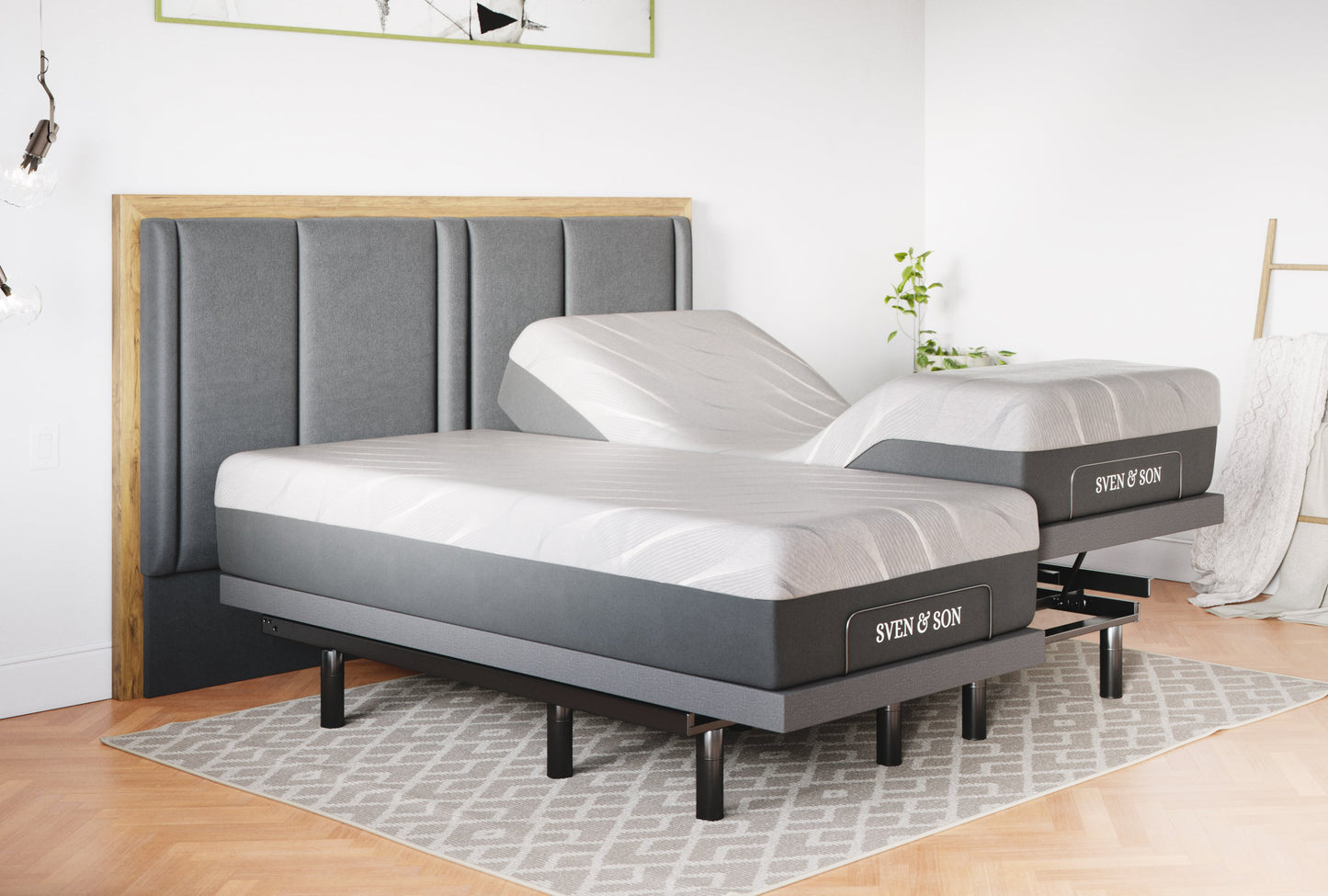 Classic Adjustable Bed Base + Mattress Bundle bundle Sven & Son