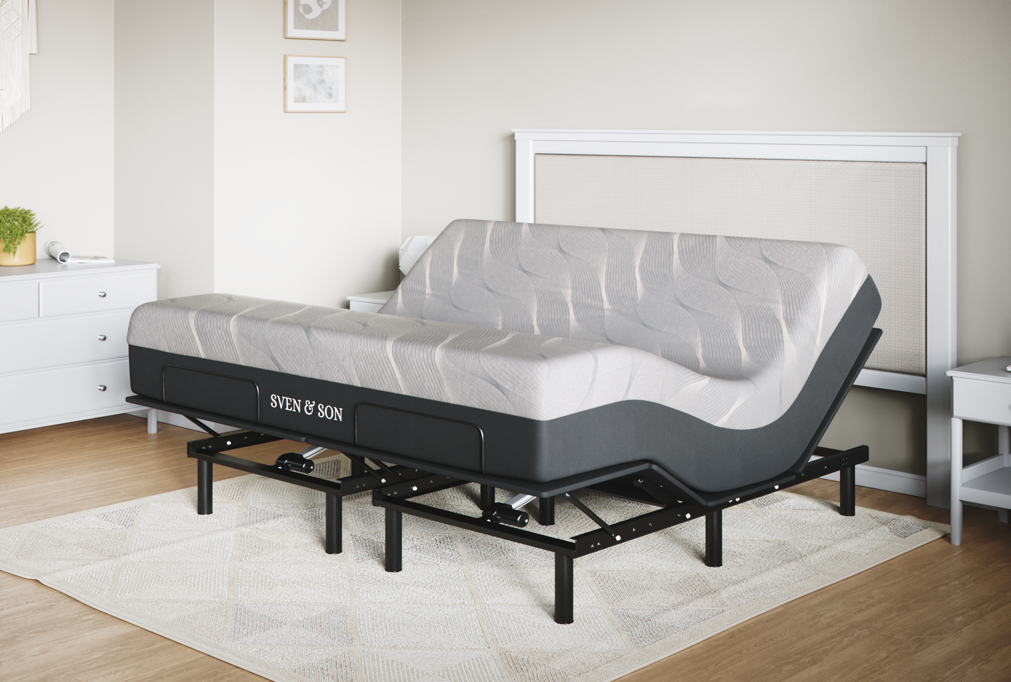 Essential Series Adjustable Bed Base + Choice of Mattress Bundle bundle SVEN & SON®