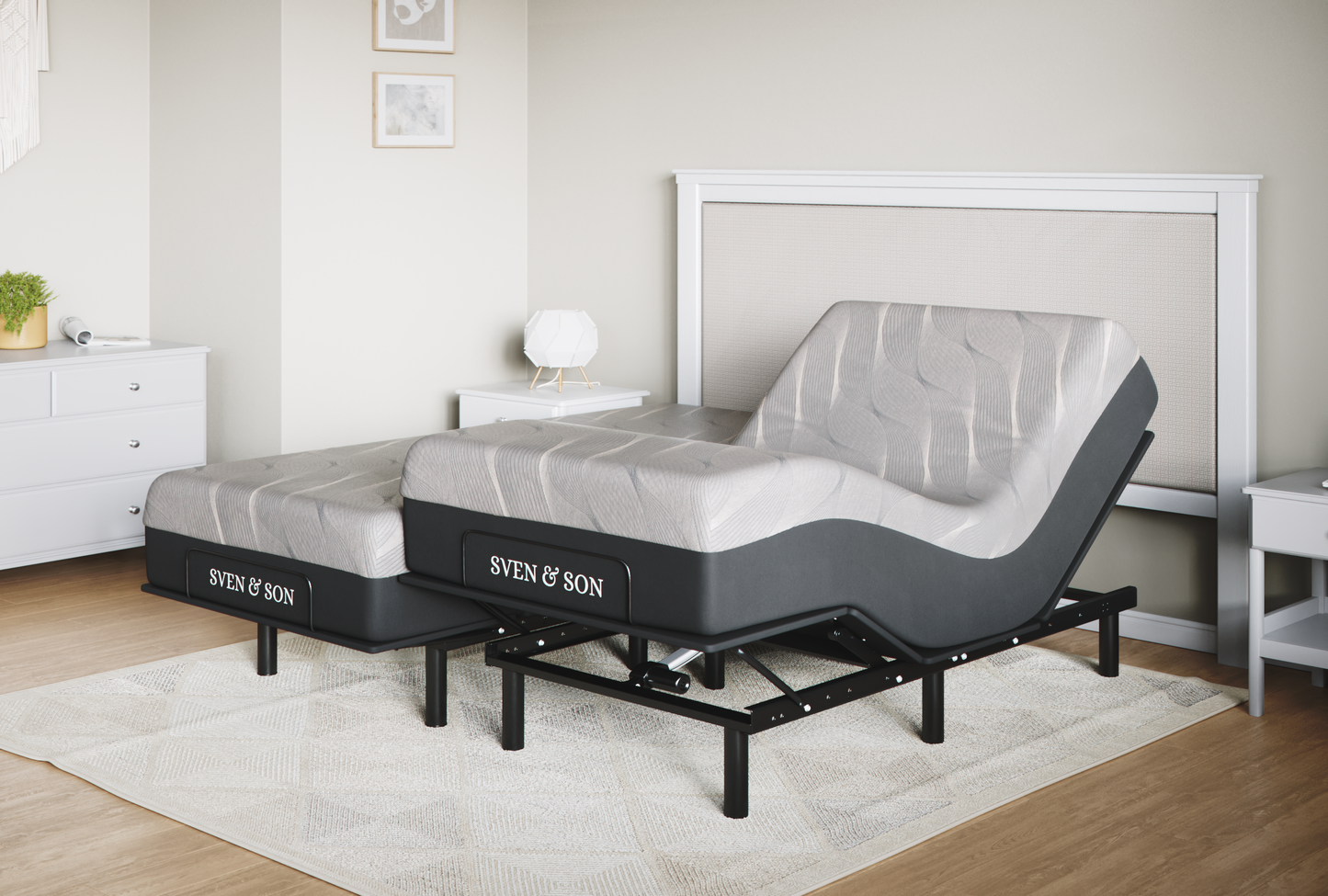 Essential Series Adjustable Bed Base + Choice of Mattress Bundle bundle SVEN & SON®