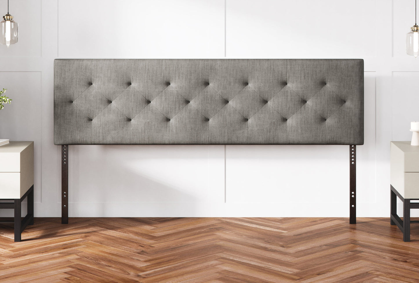 Sven & Son Diamond-Tufted Mid-Rise Upholstered Headboard Sven & Son