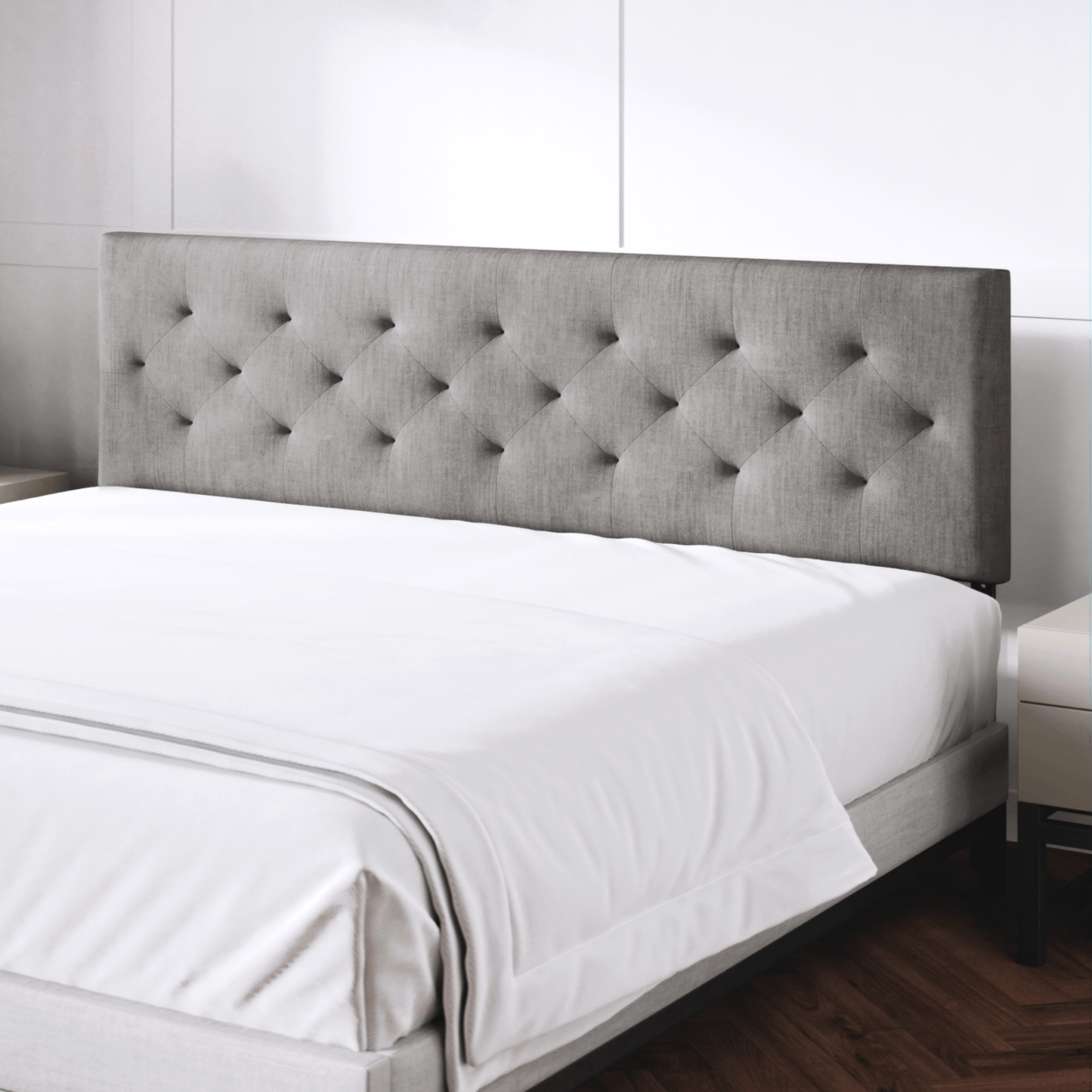 Sven & Son Diamond-Tufted Mid-Rise Upholstered Headboard Furniture Sven & Son