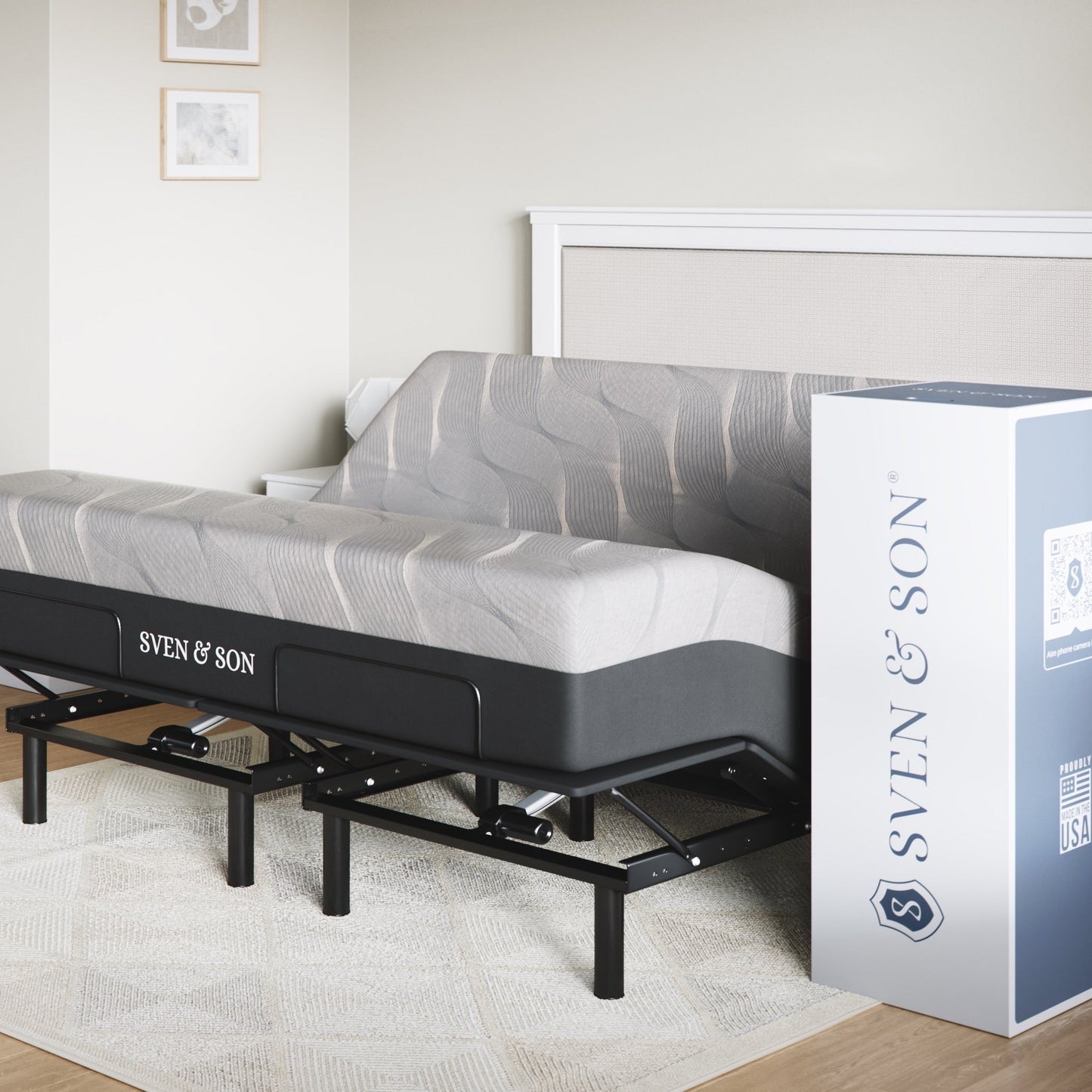 Essential Series Adjustable Bed Base + Choice of Mattress Bundle bundle SVEN & SON®