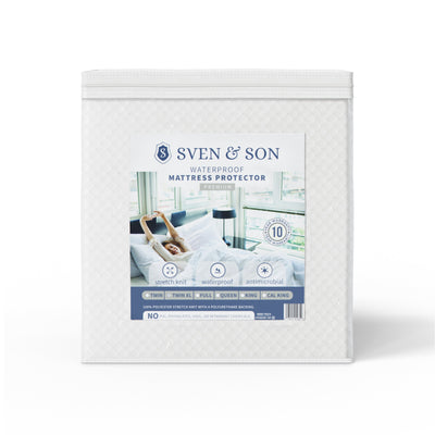 Premium Dimpled Stretch Knit Mattress Protector Bedding SVEN & SON®