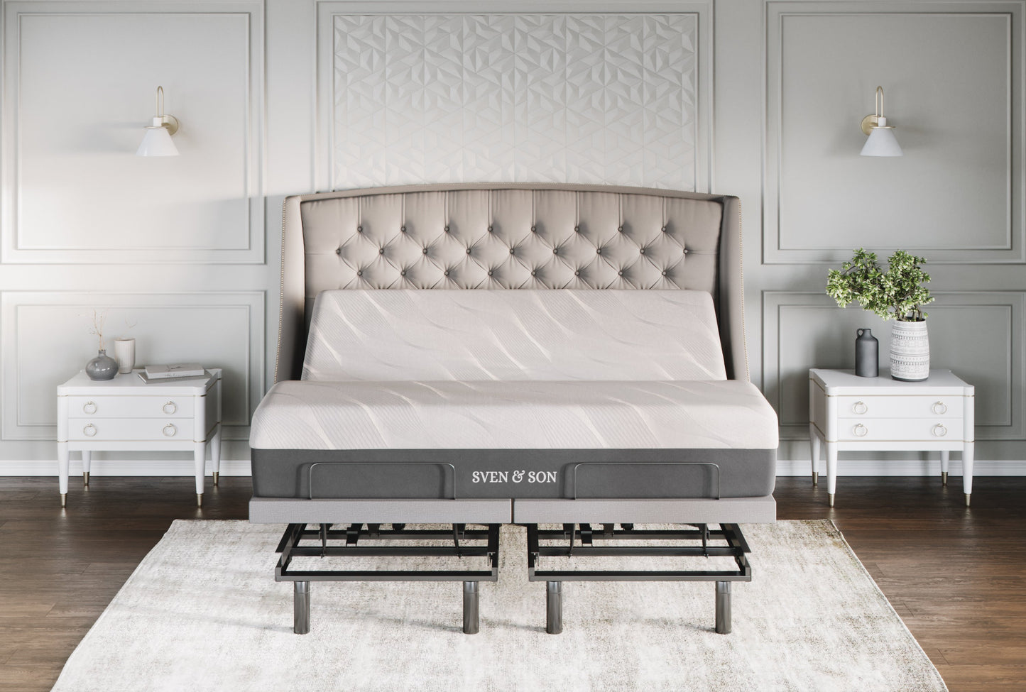 Platinum Adjustable Base + Mattress Bundle bundle SVEN & SON®