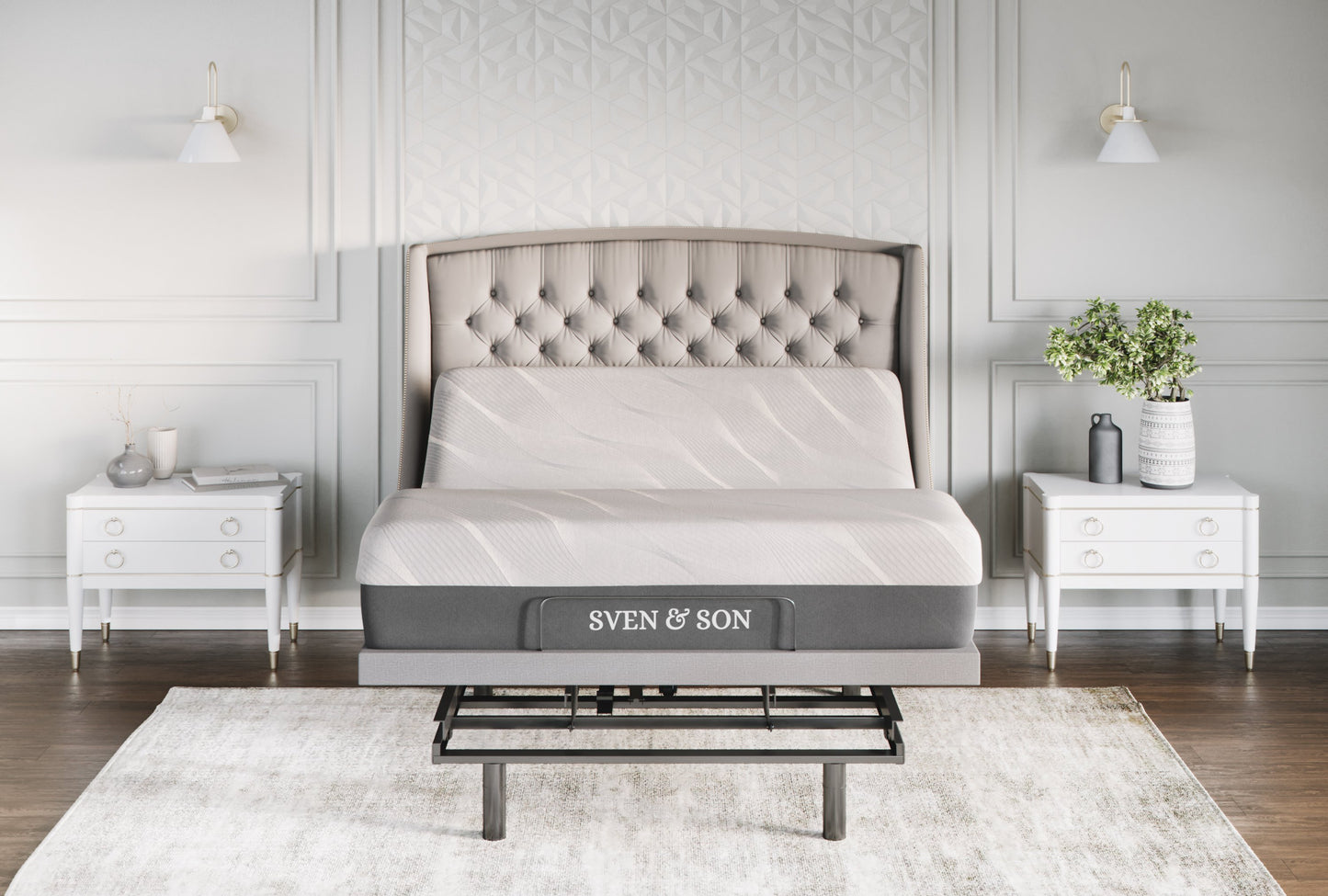 Platinum Adjustable Base + Mattress Bundle bundle SVEN & SON®