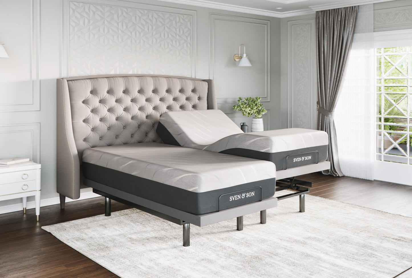Platinum Adjustable Base + Mattress Bundle bundle SVEN & SON®