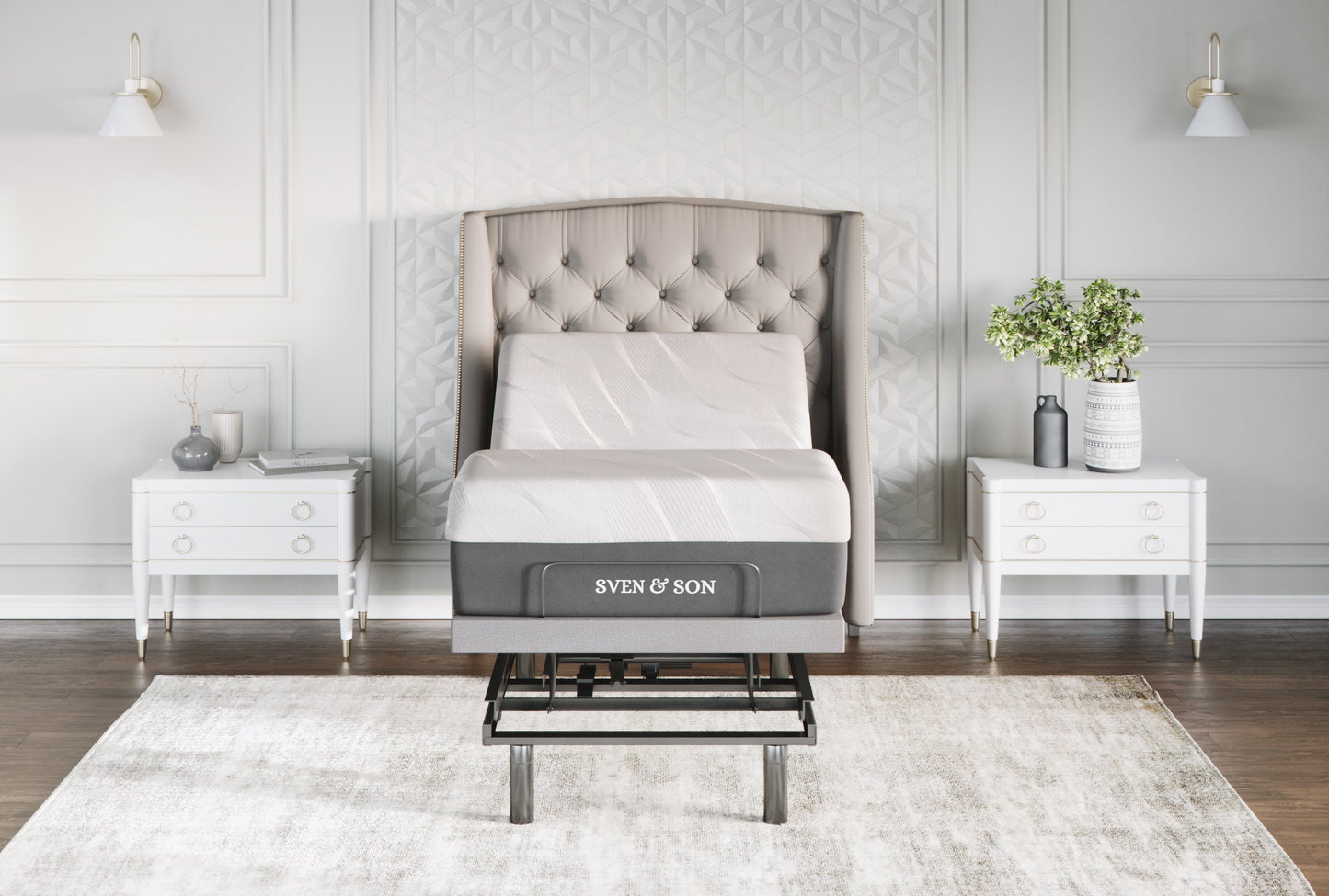 Platinum Adjustable Base + Mattress Bundle bundle SVEN & SON®