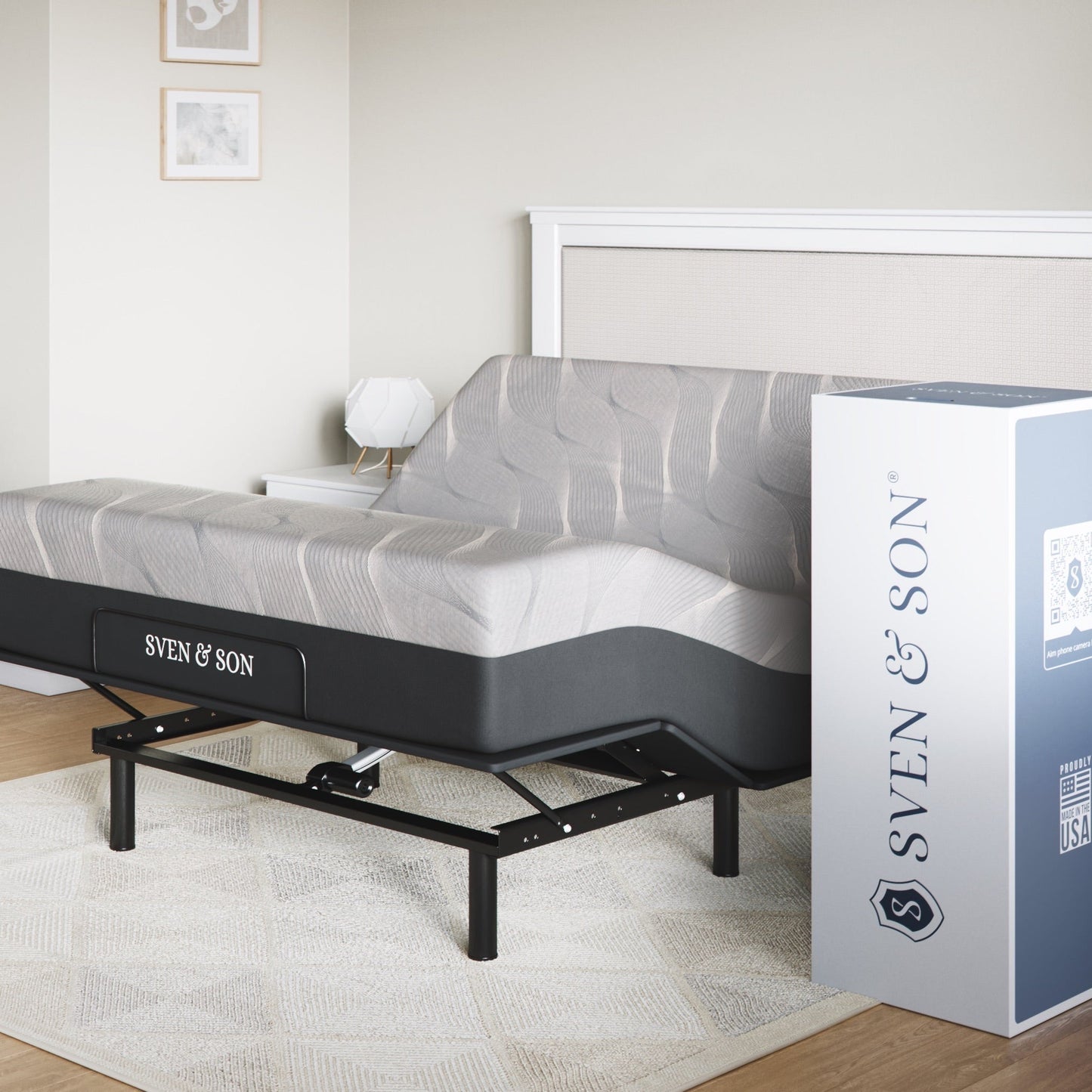 Essential Series Adjustable Bed Base + Choice of Mattress Bundle bundle SVEN & SON®