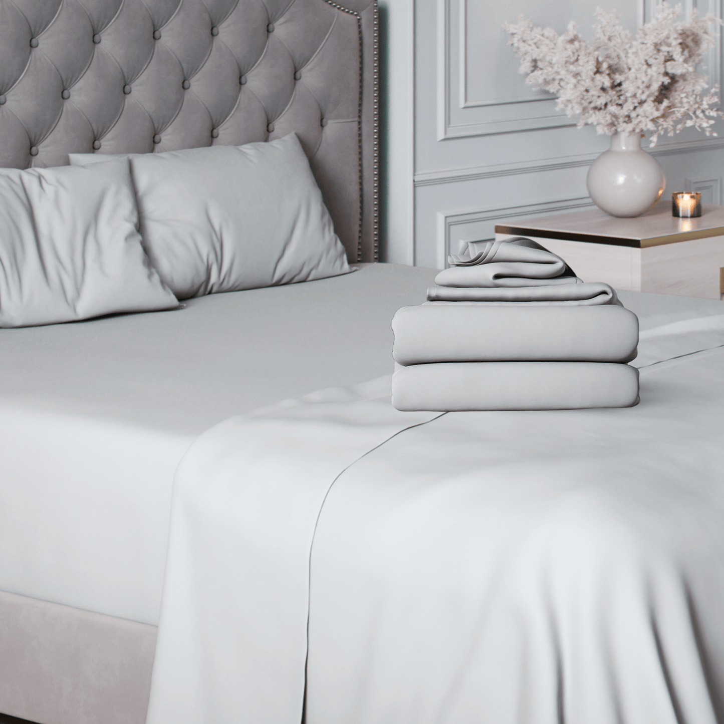Premium Italian Crafted Sateen Sheet Set, 600-Thread-Count Sven & Son