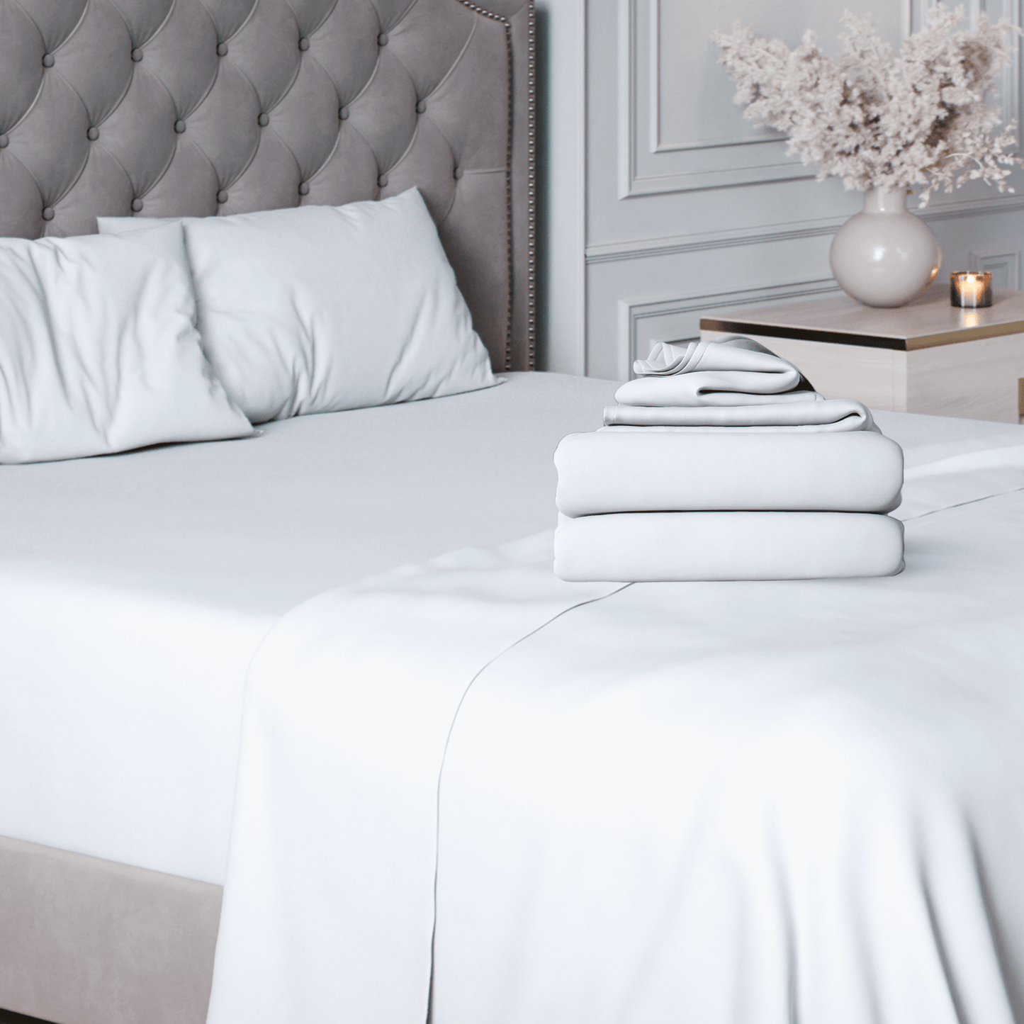 Premium Italian Crafted Sateen Sheet Set, 600-Thread-Count Sven & Son