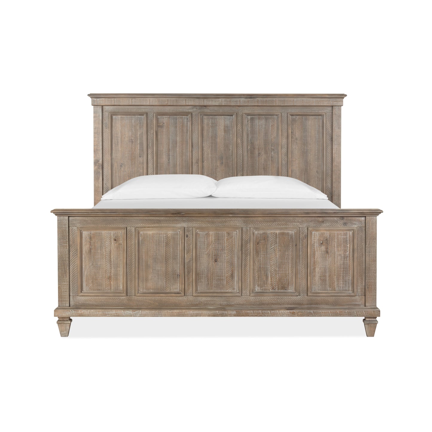 Lancaster Bed Frame Sven & Son Lancaster King Wooden Panel Bed