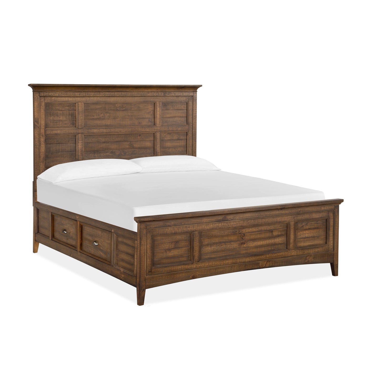 Bay Creek Bed Frame Sven & Son Bay Creek Queen Wooden Panel Storage Bed