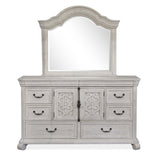 Bellamy Dresser Sven & Son Bronwyn Dresser + Shaped Mirror 