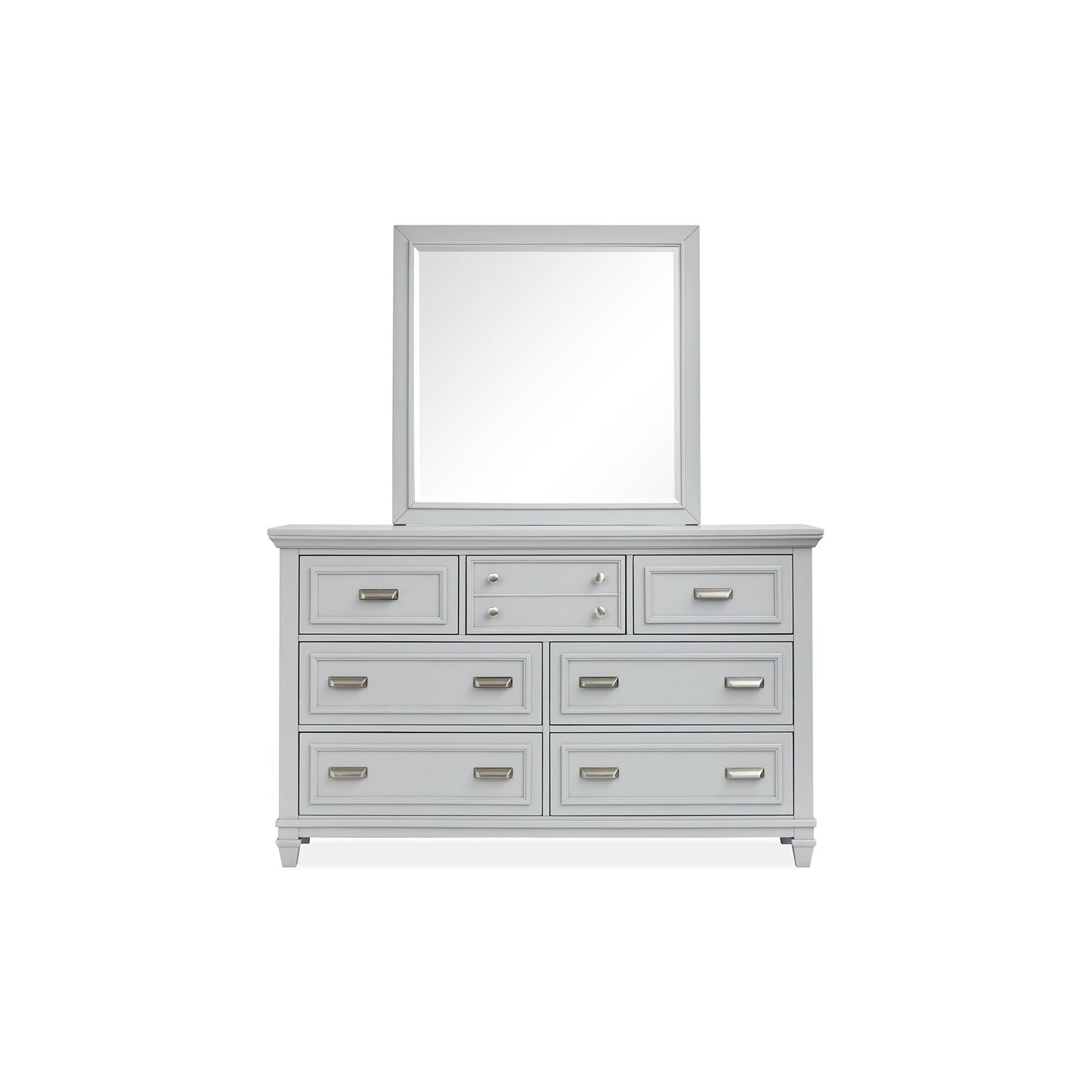 Charleston Dresser Sven & Son Charleston - Grey Dresser + Mirror 