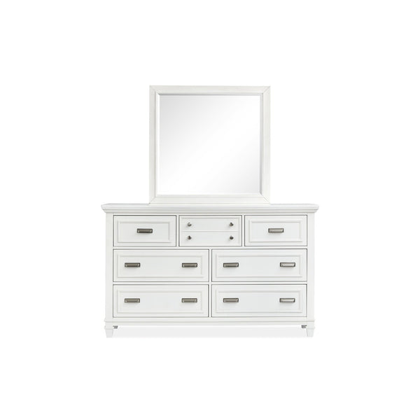 White / Dresser + Mirror