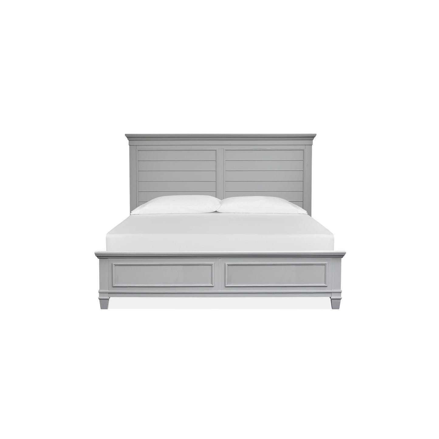 Charleston Bed Frame Sven & Son Charleston - Grey Queen Wooden Panel Bed