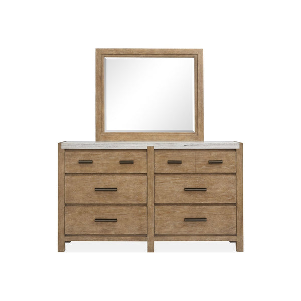 Brown / Dresser + Mirror
