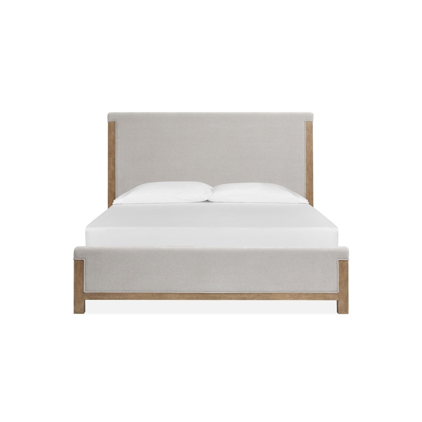 Plum Creek Bed Frame Sven & Son Plum Creek Queen Upholstered Panel Bed