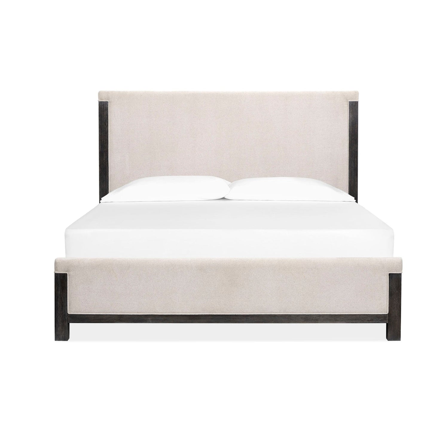 Plum Creek Bed Frame Sven & Son Plum Creek - Black Queen Upholstered Panel Bed