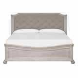 Bellamy Bed Frame Sven & Son Bronwyn Queen Upholstered Sleigh Bed