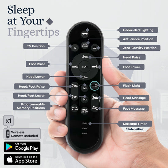 Platinum Series Adjustable Bed Frame + Choice of Mattress Bundle bundle Sven & Son 