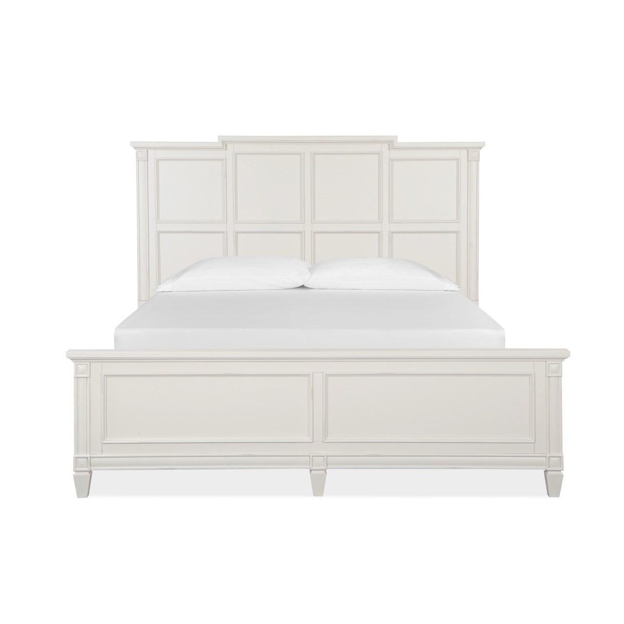 Willowbrook Bed Frame Sven & Son Willowbrook King Wooden Panel Bed