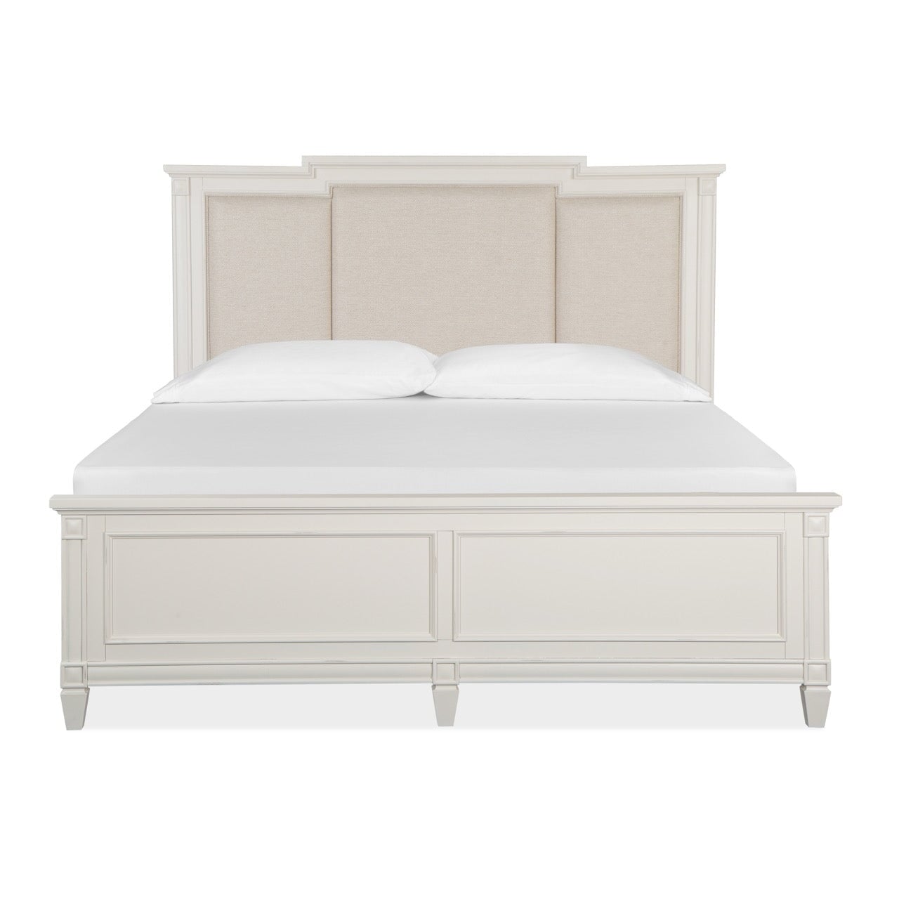 Willowbrook Bed Frame Sven & Son Willowbrook King Upholstered Panel Bed