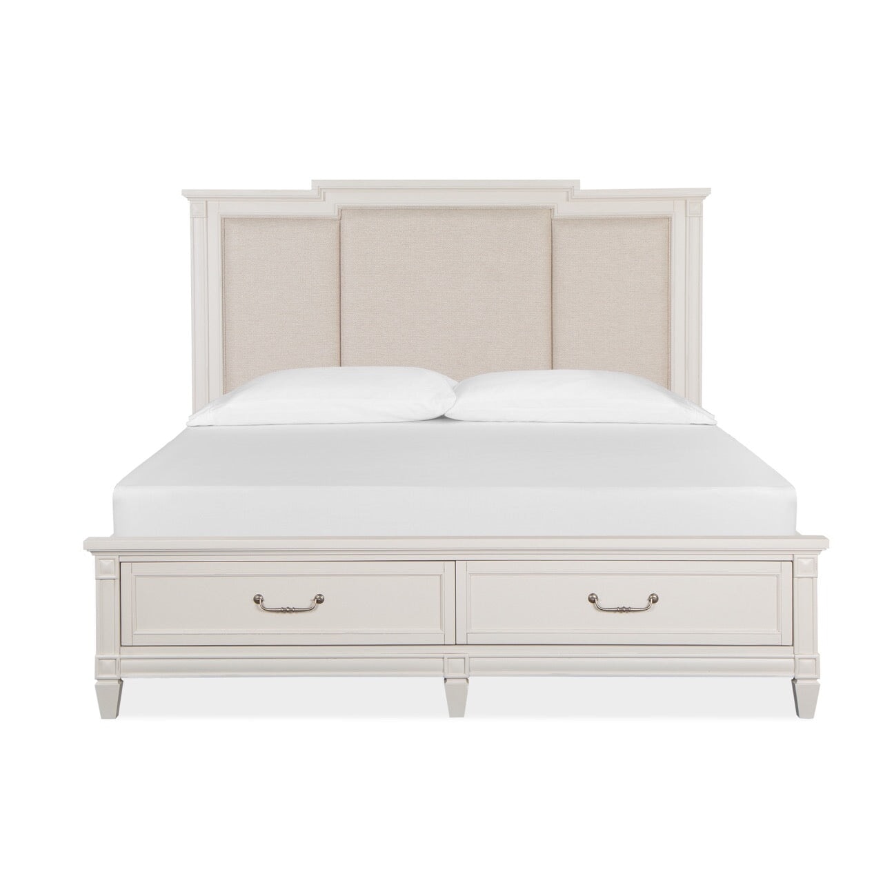 Willowbrook Bed Frame Sven & Son Willowbrook King Upholstered Storage Bed