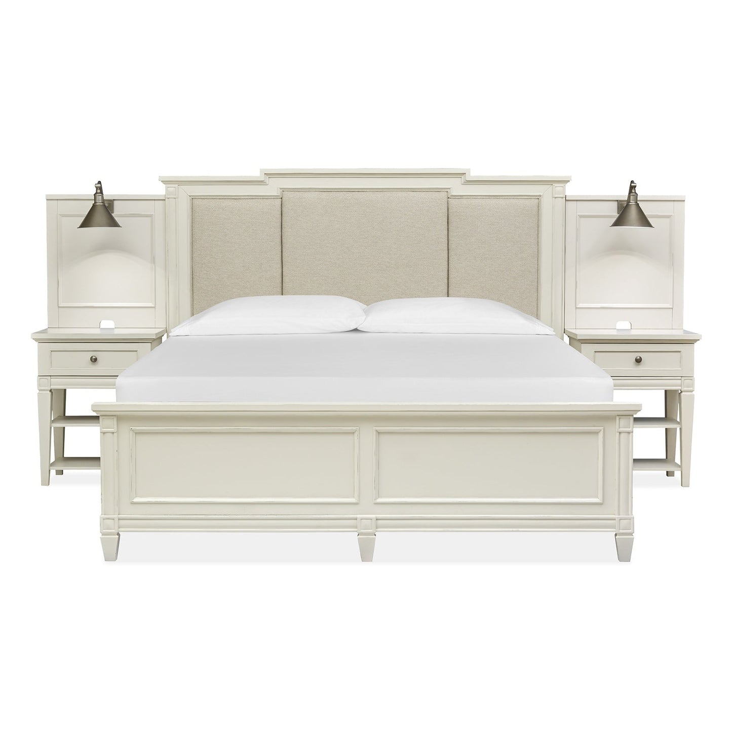 Willowbrook Bed Frame Sven & Son Willowbrook Queen Upholstered Wall Bed