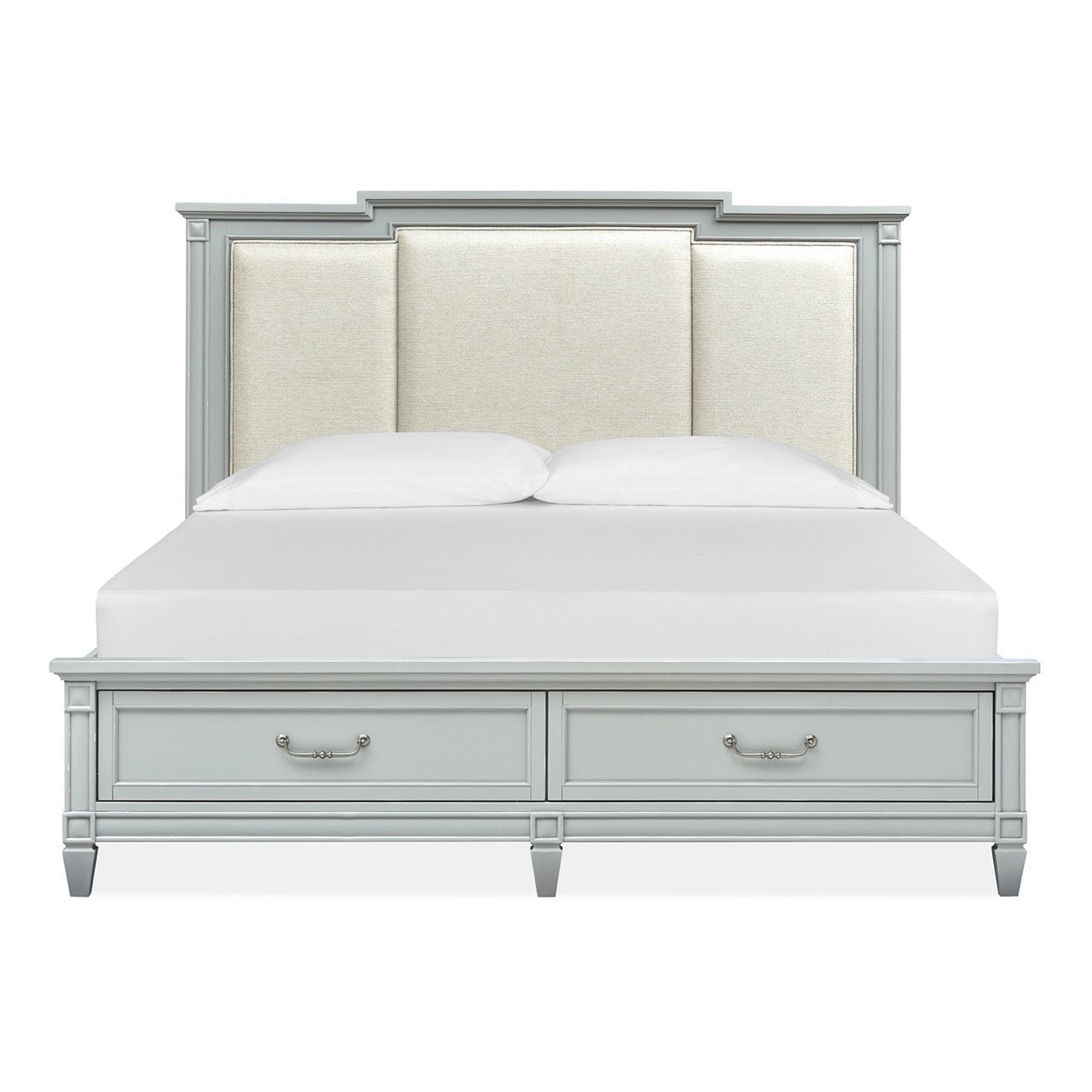 Willowbrook Bed Frame Sven & Son Glenbrook Queen Upholstered Storage Bed